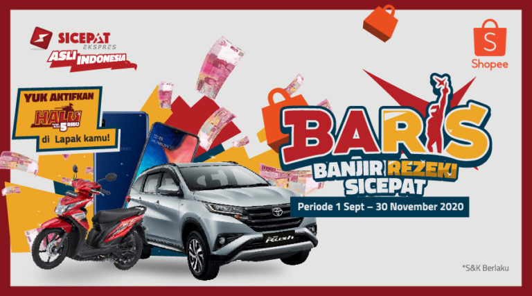 Banjir Rezeki SiCepat (BARIS) Shopee