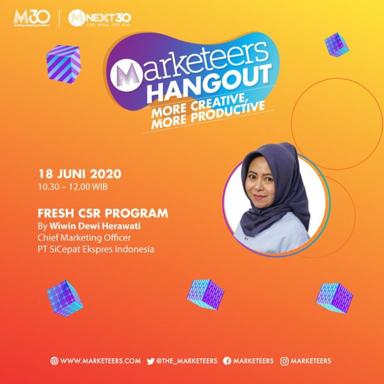 Marketeers Hangout “Fresh CSR Program”