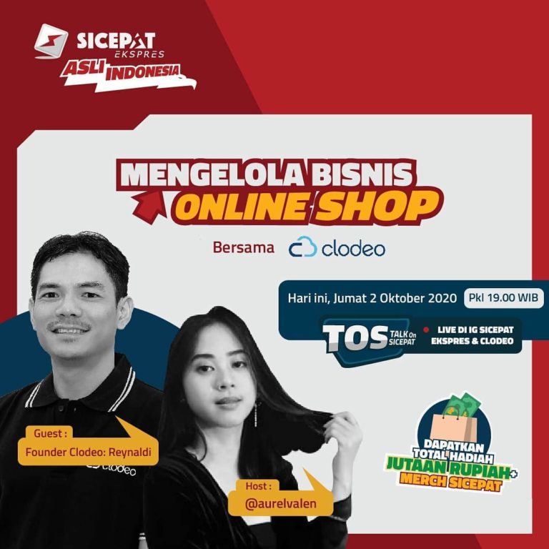 Talk On Sicepat: Mengelola Bisnis Online Shop