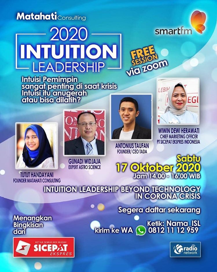 Webinar Intuition Leadership 2020