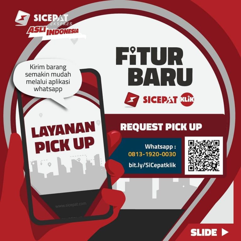 Fitur Baru Request Pick Up di SiCepat Klik