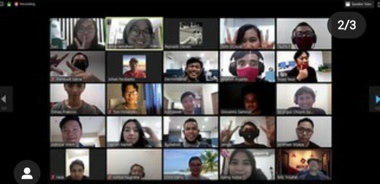 Virtual Gathering Tim IT SiCepat Ekspres