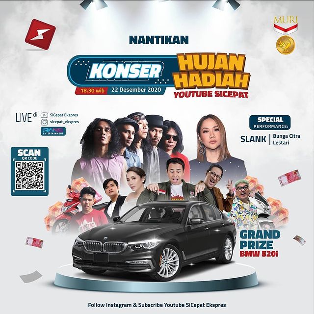 Tayang Besok, Konser HHYS Bertabur Bintang