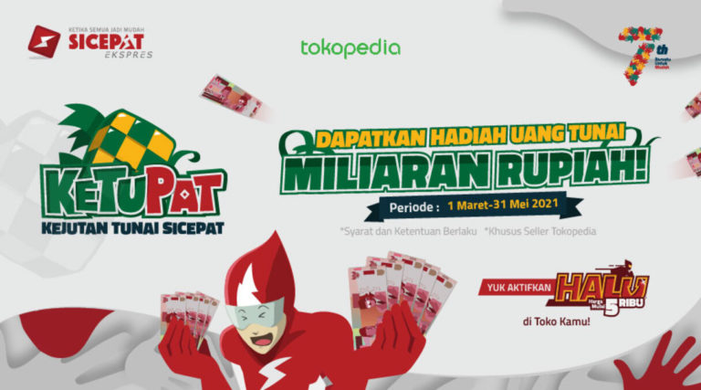 Program Ketupat (Kejutan Tunai SiCepat) di Tokopedia