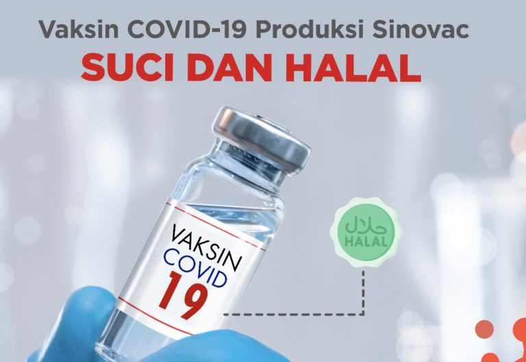 Vaksin Sinovac Dinyatakan Halal