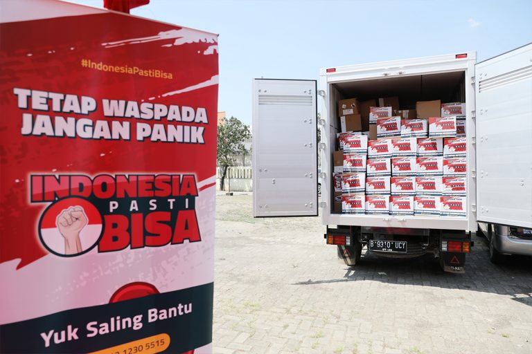 #Indonesiapastibisa Salurkan Bantuan ke 5 Puskesmas Kab. Bekasi