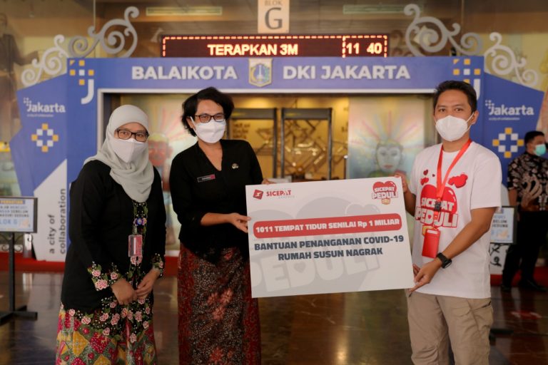 SiCepat Salurkan Bantuan Covid-19 ke Pemprov Jakarta