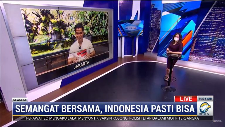 Baim Wong Sebarkan Informasi Gerakan #Indonesiapastibisa