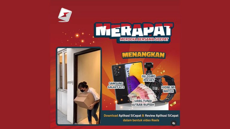 Yuk Ikut Giveaway MERAPAT (Merdeka Bersama SiCepat)