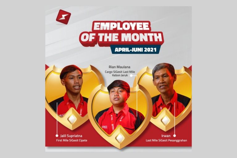 Top 3 Best Employee Operasional SiCepat Ekspres Periode April – Juni 2021