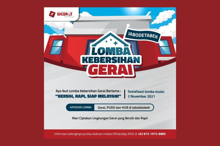 Lomba Kebersihan Gerai SiCepat Jabodetabek