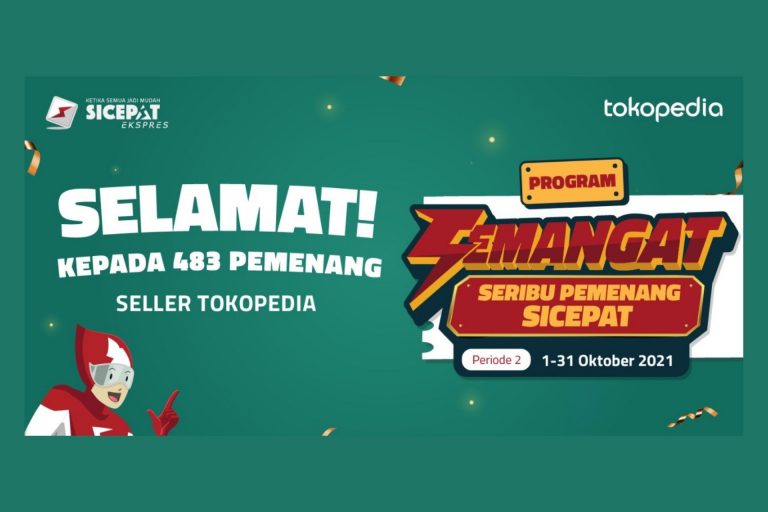 Pengumuman Pemenang SEMANGAT Tokopedia Periode 2