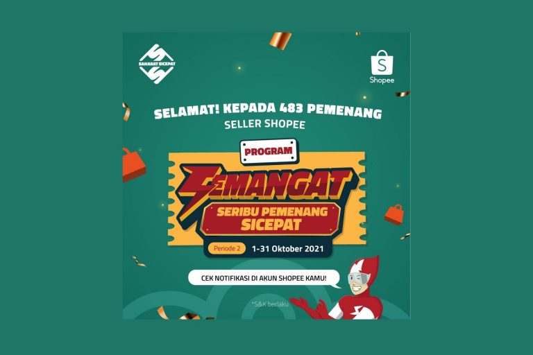 Pemenang Program SEMANGAT Shopee Periode 2