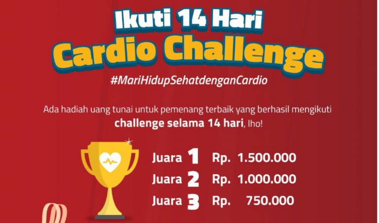 Sehat dengan Cardio Challenge bersama SiCepat