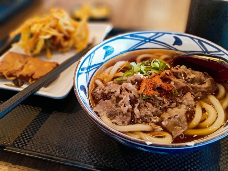 Homemade Udon Kuah Topping Sukiyaki