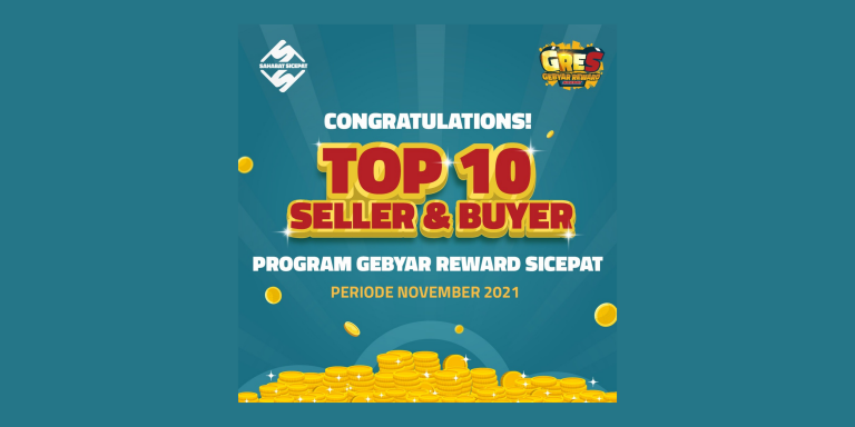 Pemenang TOP 10 Seller & Buyer Program GRES Periode November 2021