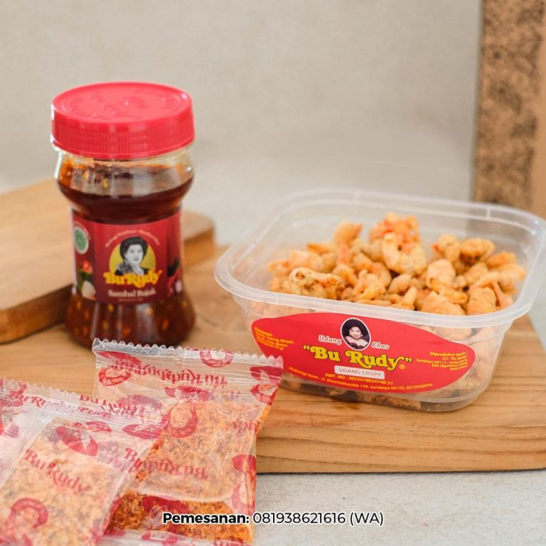 Pedas, Nikmat, Nagih dengan Sambal Bu Rudy