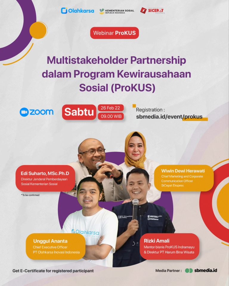 Dukung Perkembangan UMKM, SiCepat Hadir dalam Webinar Olahkarsa