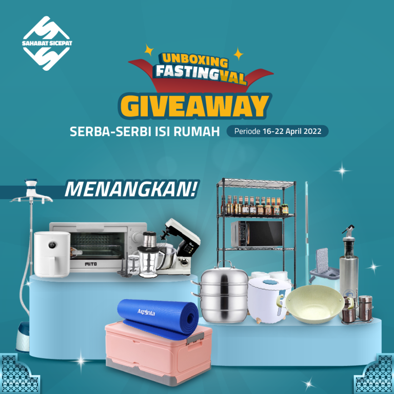 Pilih Hadiah Sendiri, Yuk Ikuti Unboxing Fastingval Periode Serba-Serbi Isi Rumah