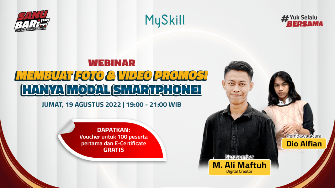 Webinar Sanubari video promosi