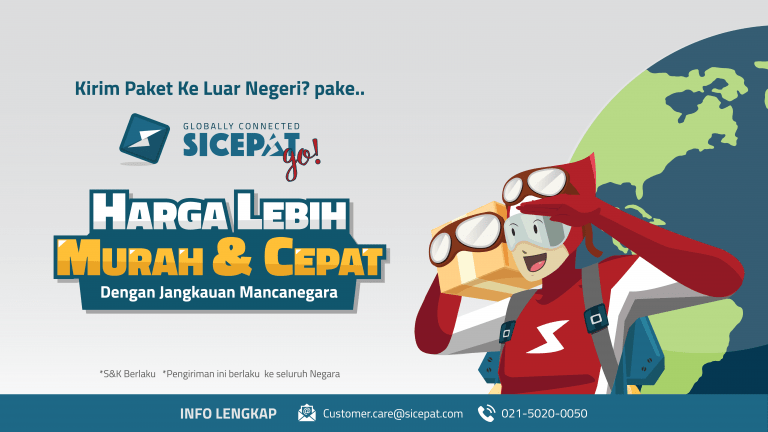 Kirim Paket Ke Luar Negeri Lebih Hemat dengan Layanan SiCepat Go!