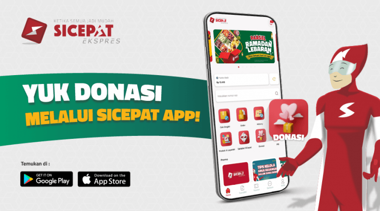 Berbagi ke Sesama Lebih Mudah dan Gampang Lewat Fitur Donasi di SiCepat Superapp!