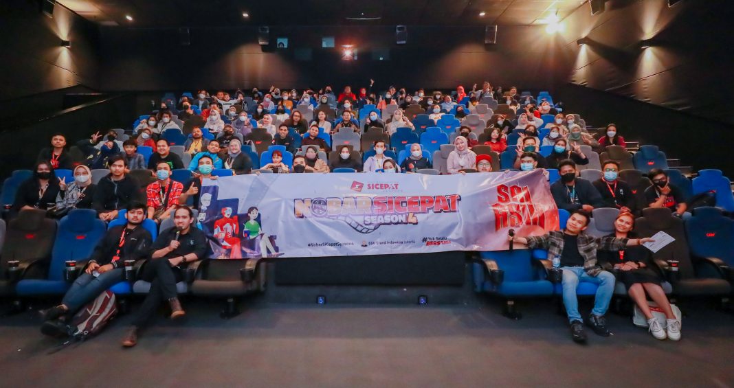 Acara NOBARS (Nonton Bareng SiCepat Ekspres) Sri Asih di CGV - Grand Indonesia pada Kamis (11/17).