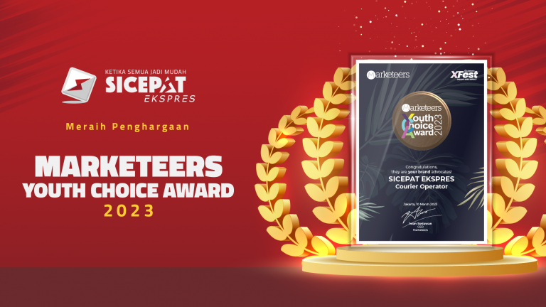 SiCepat Ekspres Raih Marketeers Youth Choice Award (YCA) 2023