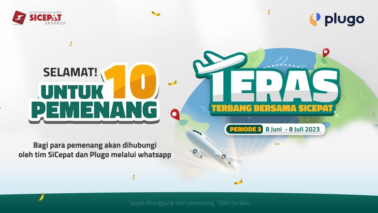 Pengumuman Pemenang Program TERAS x Plugo