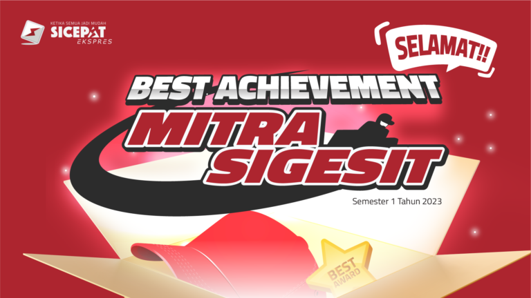 Apresiasi Mitra Kurir, SiCepat Ekspres Umumkan Best Achievement Mitra SiGesit