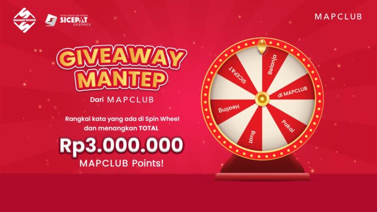 Ingin Belanja Produk MAPCLUB dengan Berbagai Diskon? Yuk Ikutin Giveaway MAPCLUB x SiCepat Ekspres