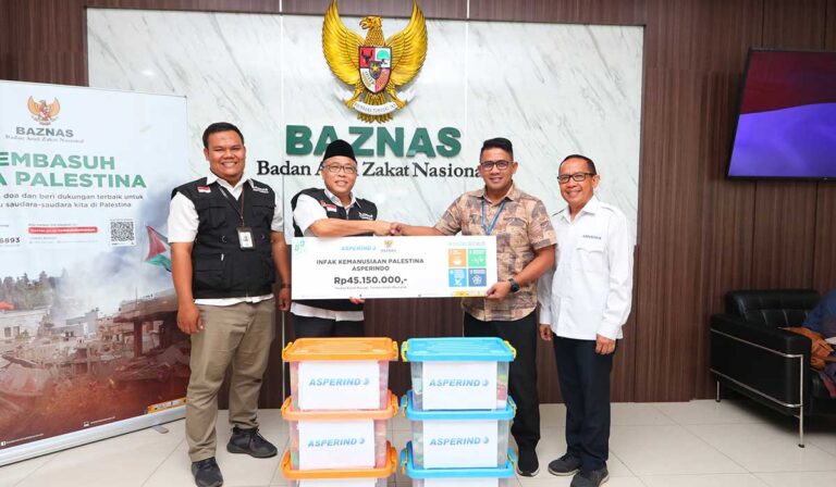 SiCepat Ekspres Bersama Asperindo Turut Salurkan Bantuan ke Palestina