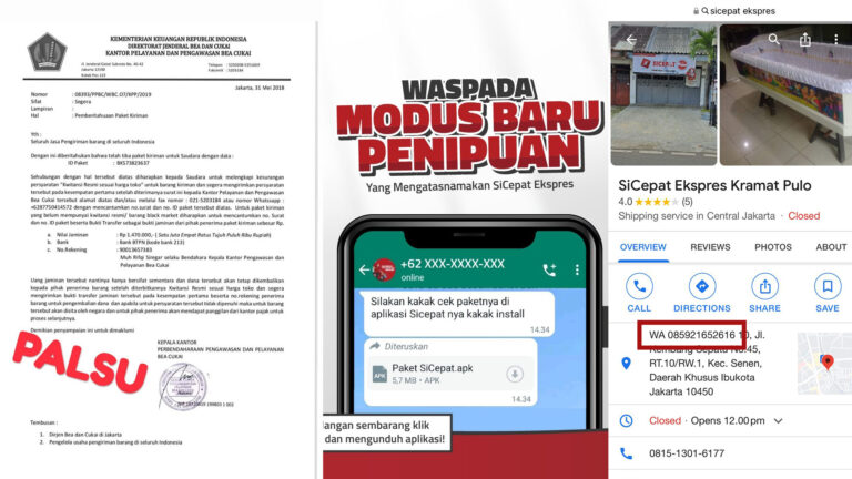 Hati-hati Penipuan, Ini Kontak Resmi Customer Service SiCepat!