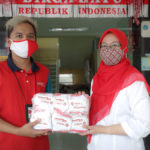 SiCepat Ekspres Bagikan 5000 Masker Ke Kelurahan Kebon Kelapa