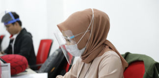 Pentingnya Pakai Masker dan Face Shield Di Kantor