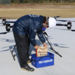 SkyDrive Uji Penerbangan Drone Kargo Pertama