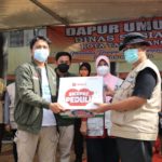 SiCepat Salurkan Bantuan Ke Posko Banjir Periuk, Kota Tangerang