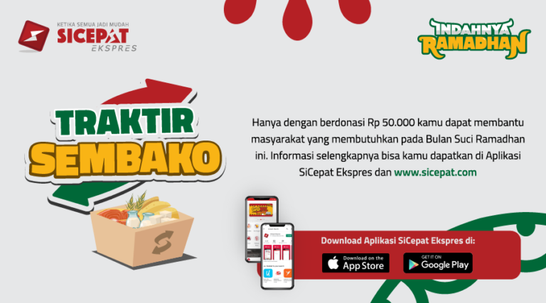 Tutorial Traktir Sembako SiCepat Ekspres