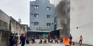 SiCepat Ekspres Lakukan Simulasi Kebakaran