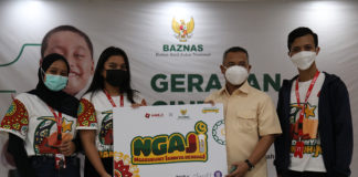 SiCepat Salurkan Hasil Lelang NGAJI ke BAZNAS