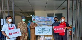 Anak Bangsa Peduli Salurkan Bantuan COVID-19