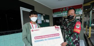 Bantuan Sembako SiCepat Bersama Koramil 04 Cengkareng
