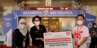 SiCepat Salurkan Bantuan Covid-19 ke Pemprov Jakarta