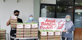 Anak Bangsa Peduli Kirim Makanan Gratis Untuk Nakes