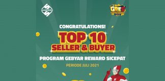 Top Buyer & Seller Program GRES Bulan Mei-Oktober 2021