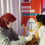 Vaksinasi Indonesia Pasti Bisa Untuk Siswa Sekolah di Kab. Sukoharjo.