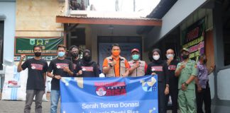 Indonesia Pasti Bisa Salurkan APD, Masker, dan Face Shield ke Kota Batu, Malang.