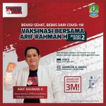 Vaksinasi Dosis 2 Bersama Arif Rahman H
