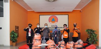 Sicepat Ekspres Berikan Bantuan Perahu Karet ke BPBD Kabupaten Bekasi Untuk Antisipasi Bencana Banjir