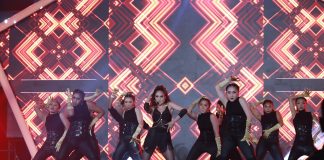 Cinta Laura Membuka Gala Night SiCepat Ekspres dengan Meriah